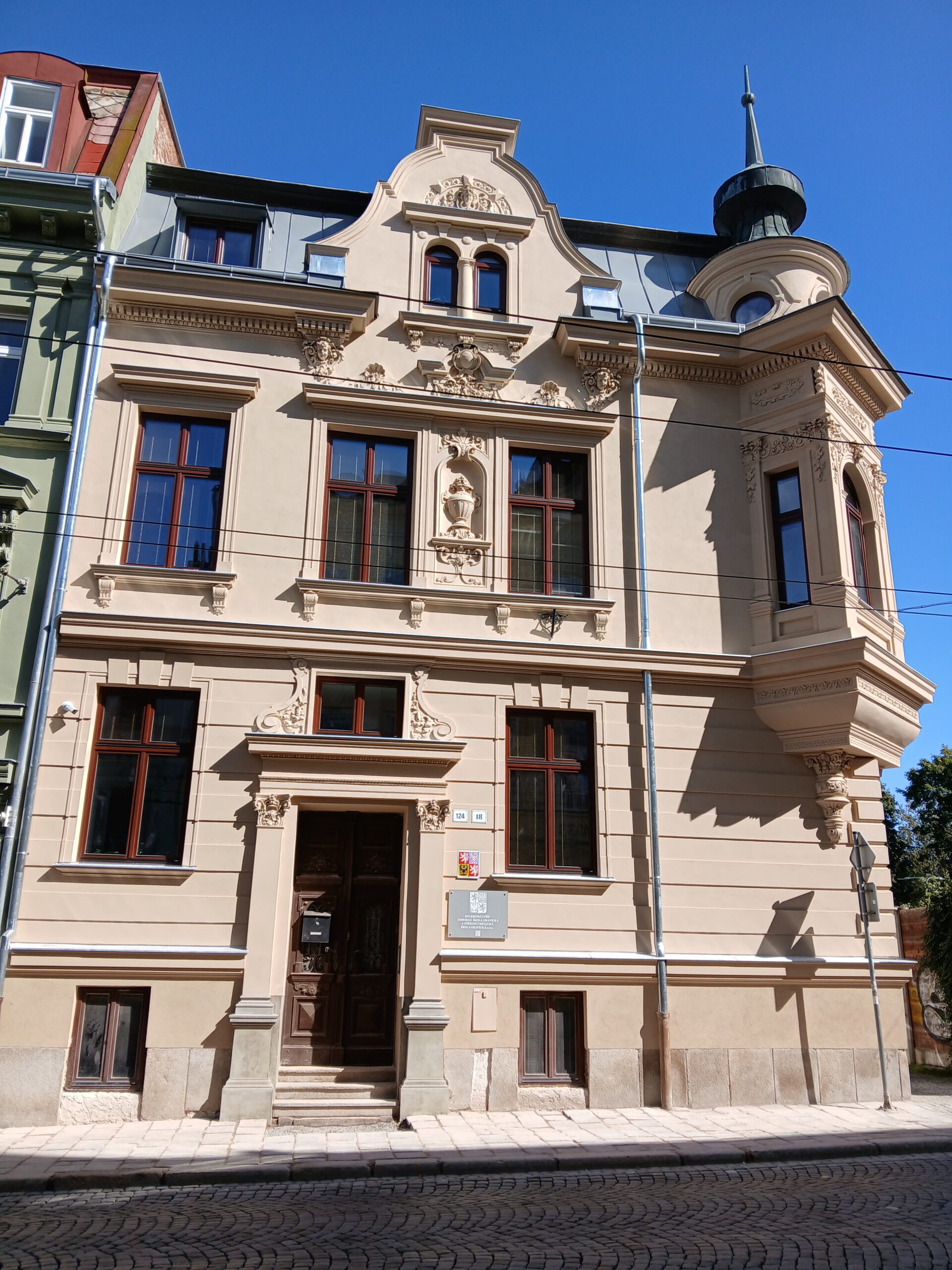 Náhled reference Grafická škola Jihlava